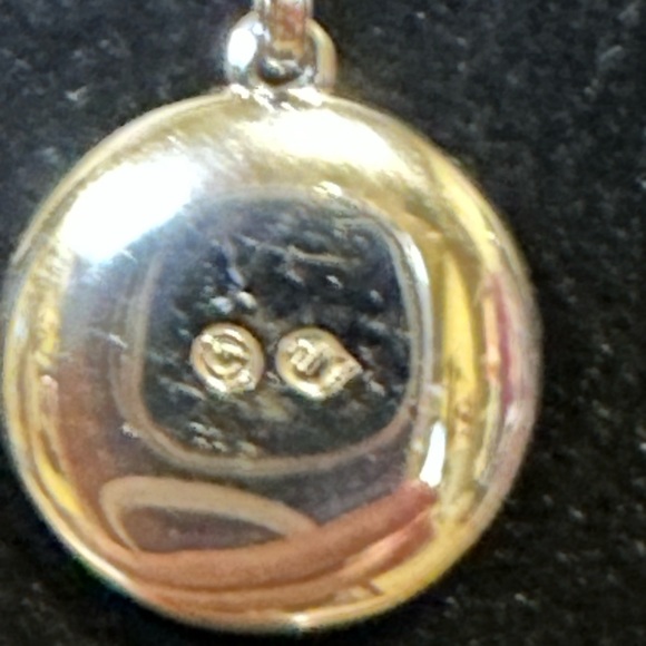 Swarovski Crystal & Silver Initial M Necklace - Picture 4 of 5